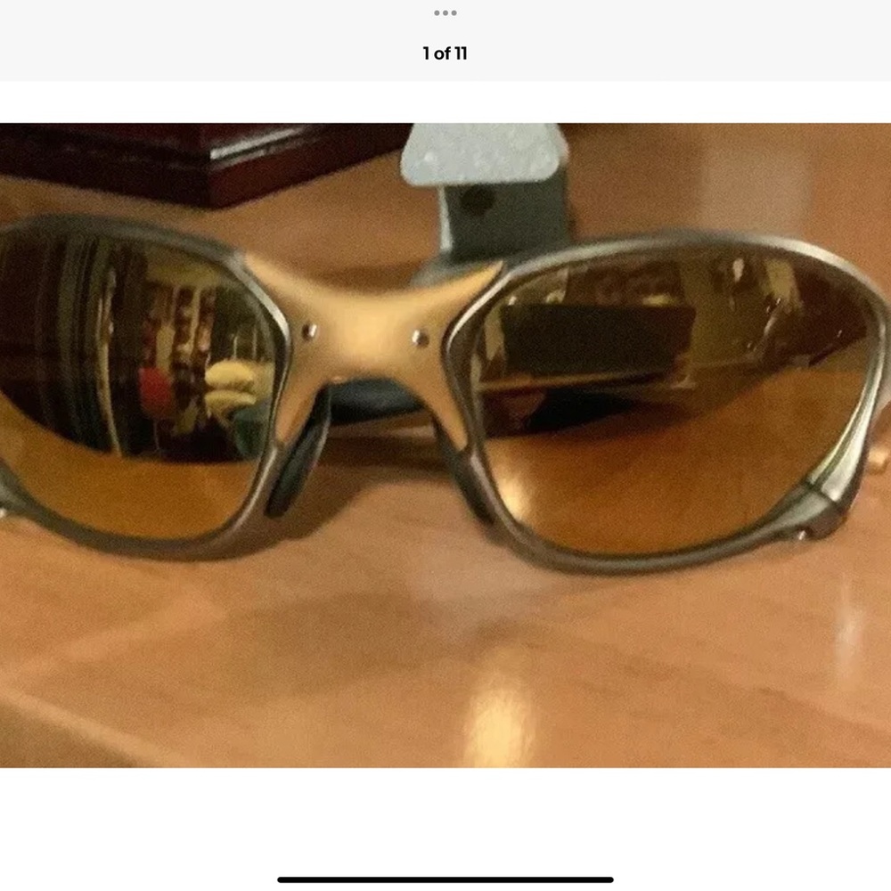 Oakley 24k gold XMetal sunglasses